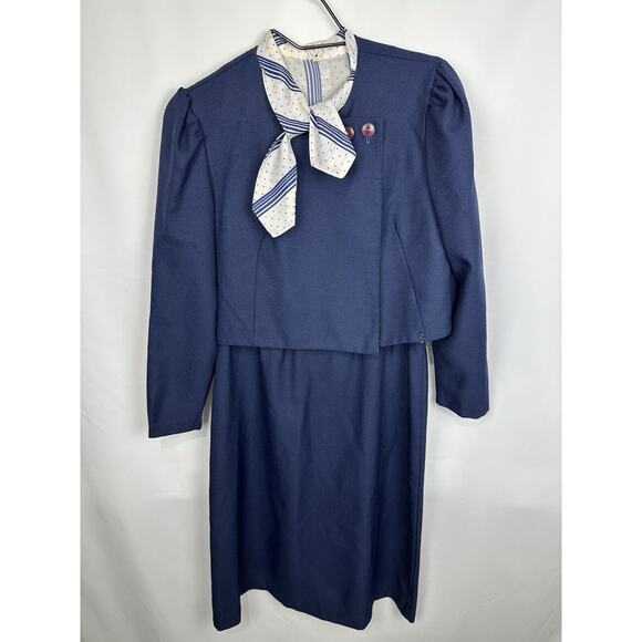 John’s Girl Inc Dresses & Skirts - Vintage John’s Girl Inc 1970s Professional Wear Dress With Blazer